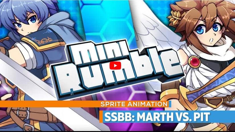 SSBB: Marth Vs Pit